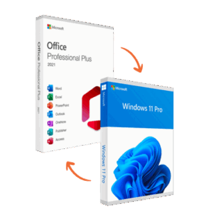 Windows 11 Pro + Office 2021 Bundle Lifetime activation